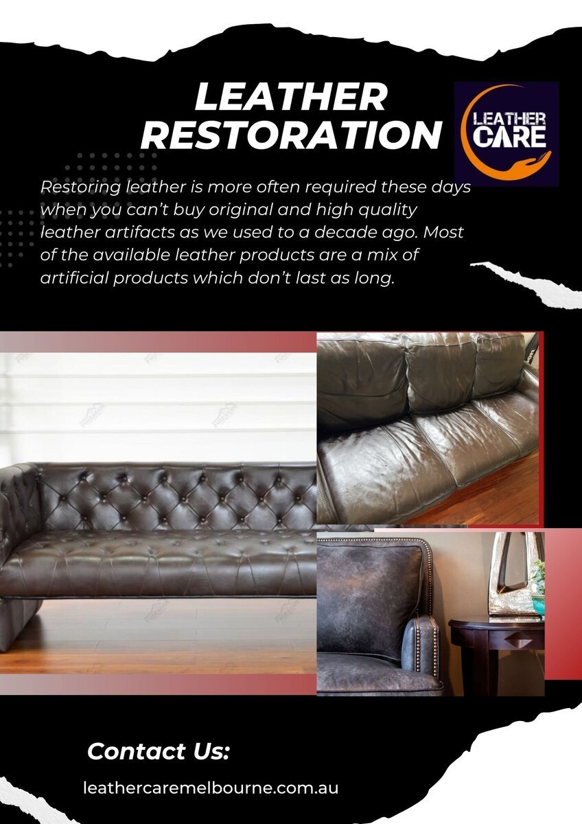 Restore Your Leather with Leather Restoration Melbourne Today