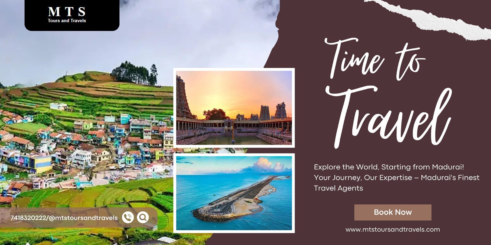 Contact MTS Tours: The Best Travel Agents in Madurai for Unique Adventures