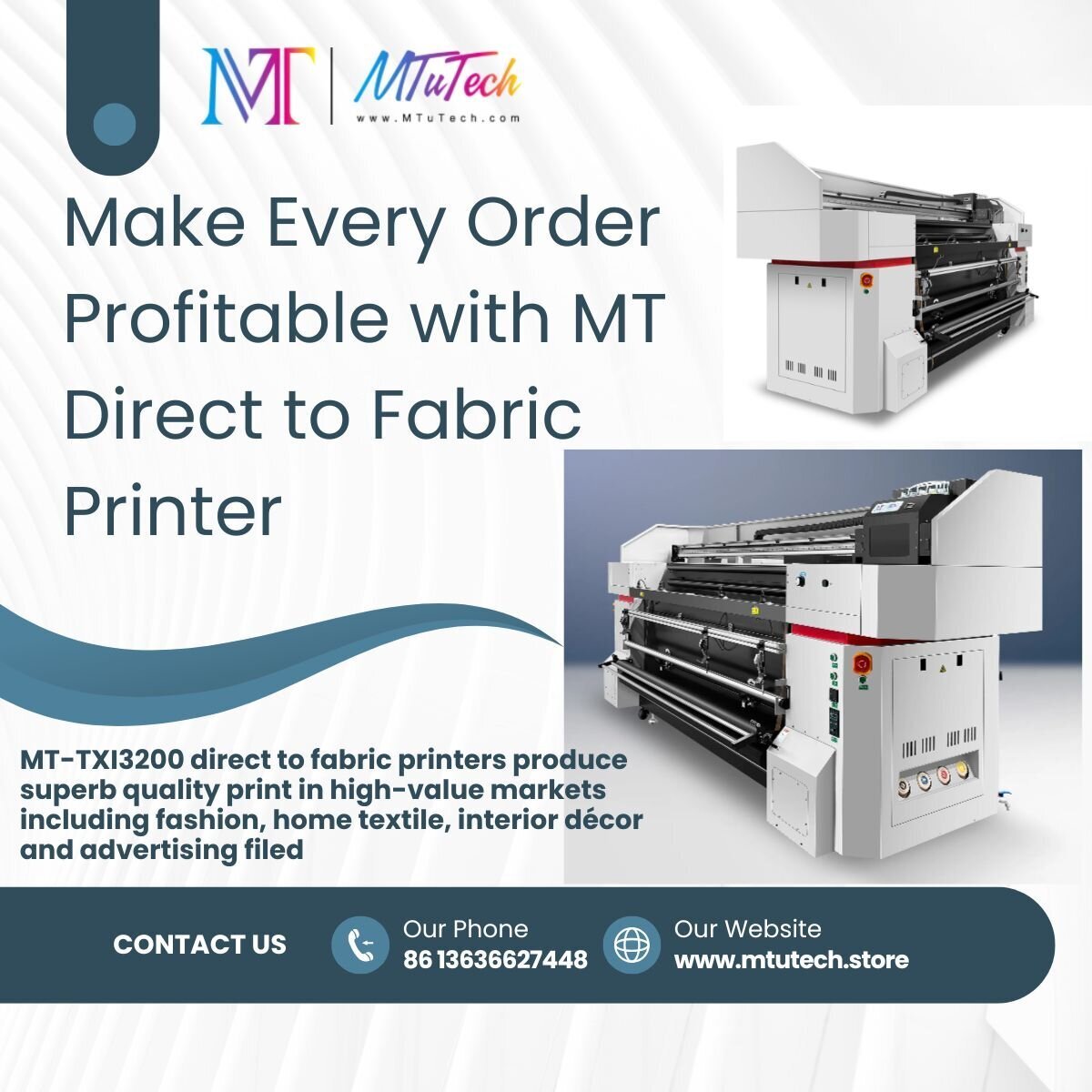 Revolutionize Fabric Printing with Direct to Fabric Printer - MTuTech