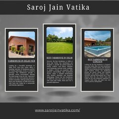 Find Best Farmhouse in Delhi - Saroj Jain Vatika