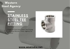 Premium Stainless Steel Tee Fitting – Choose Western Steel Agency for Quality!