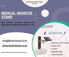 Buy medical monitor stands now - BRAINWAVE MEDISYSTEMS PVT LTD