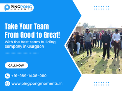 Transform Your Team with Pingpong Moments: Premier Team Building Company in Gurgaon