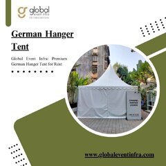 Global Event Infra: Premium German Hanger Tent for Rent