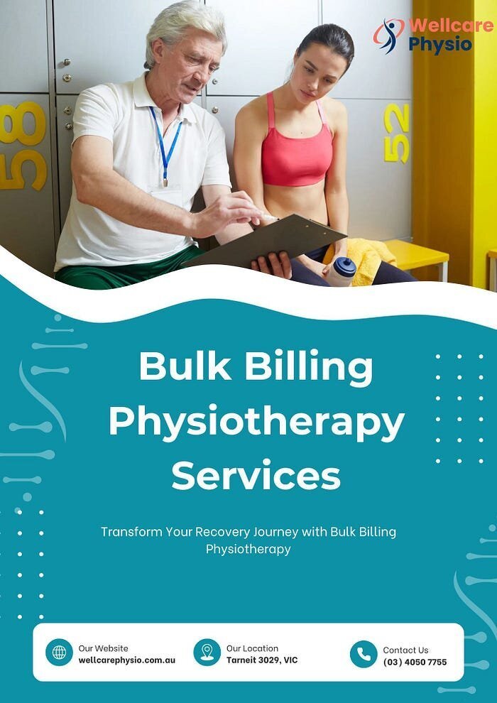 Book Bulk Billing Physiotherapy in Tarneit - Wellcare Physio