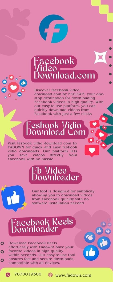 Fast FB Video Downloader - fb video downloader - FADOWN