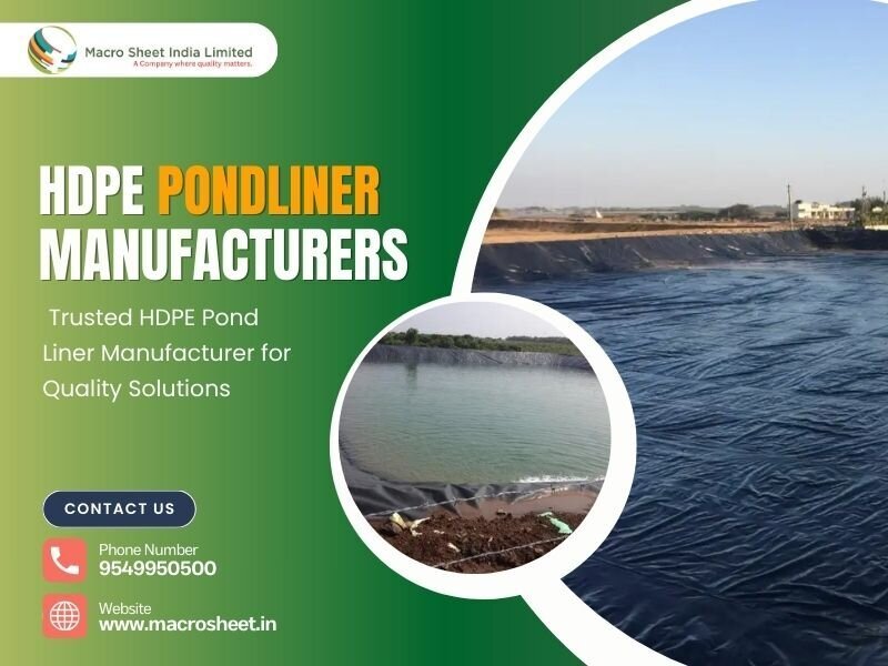 Macro Sheet: High-Quality HDPE Pondliner for Reliable Water Containment